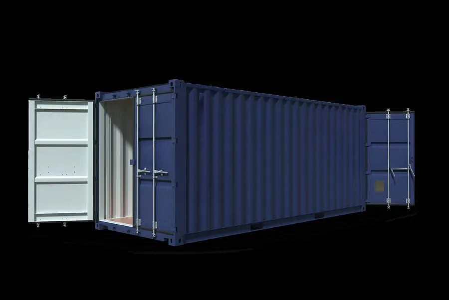 20 Fuß Doppeltür Doppeltürcontainer