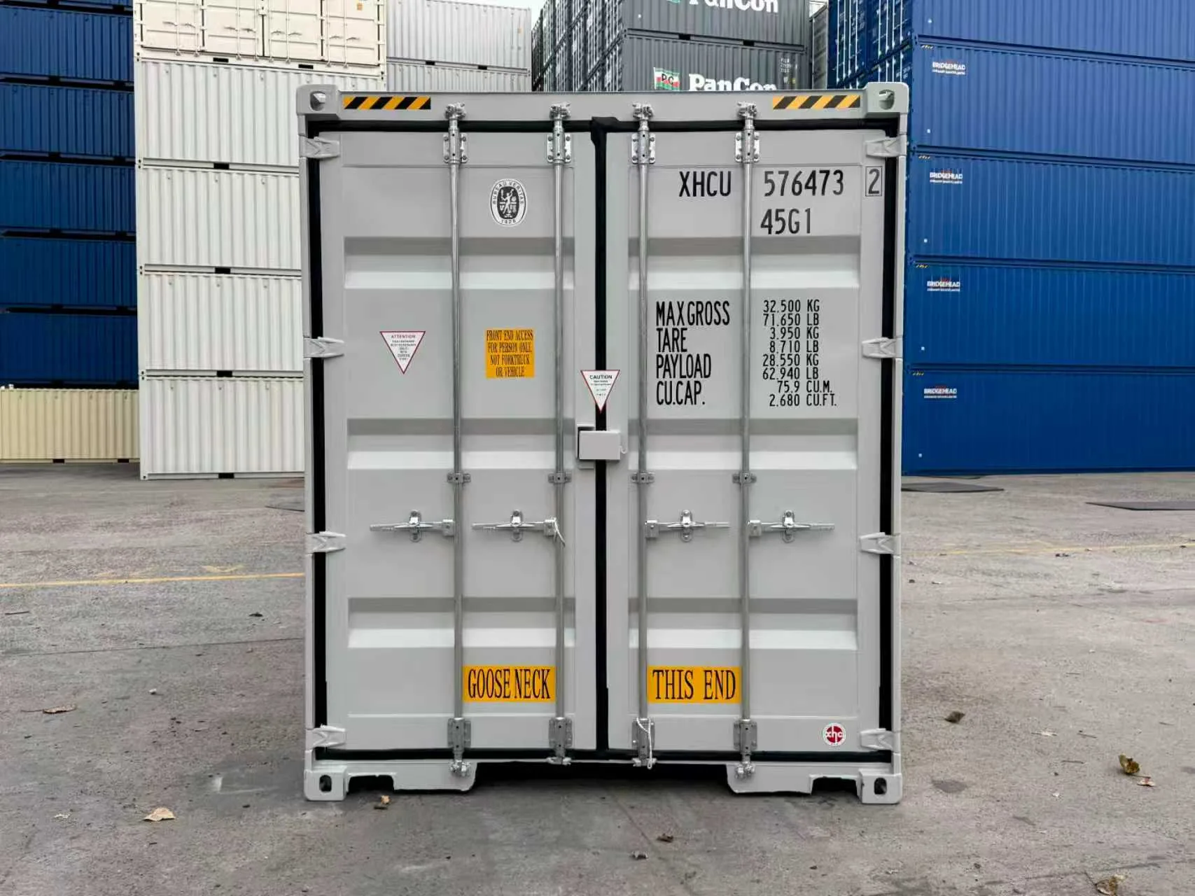 12 m 40’HC Double Door Seecontainer