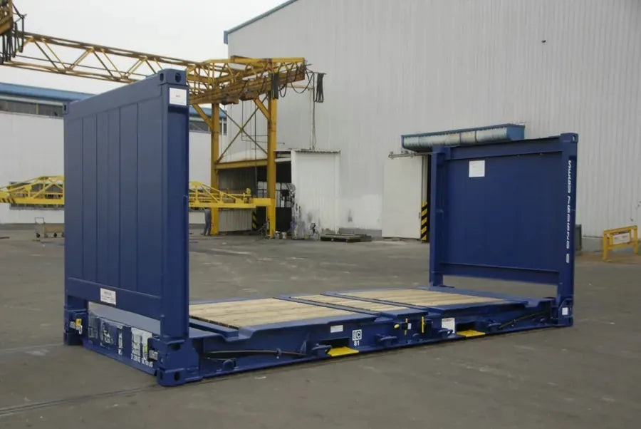 20 Fuß Flat Rack Flat-Rack-Container