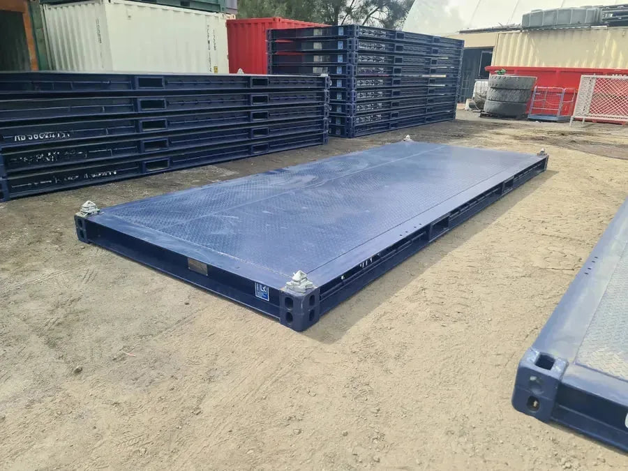 20 Fuß Plattformcontainer
