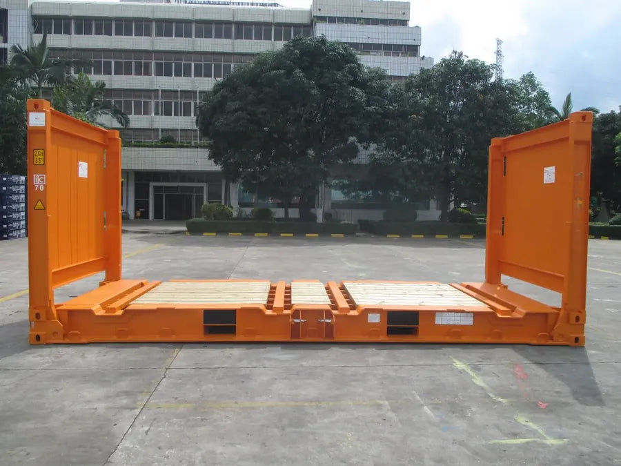 20 Fuß Flat Rack Flat-Rack-Container