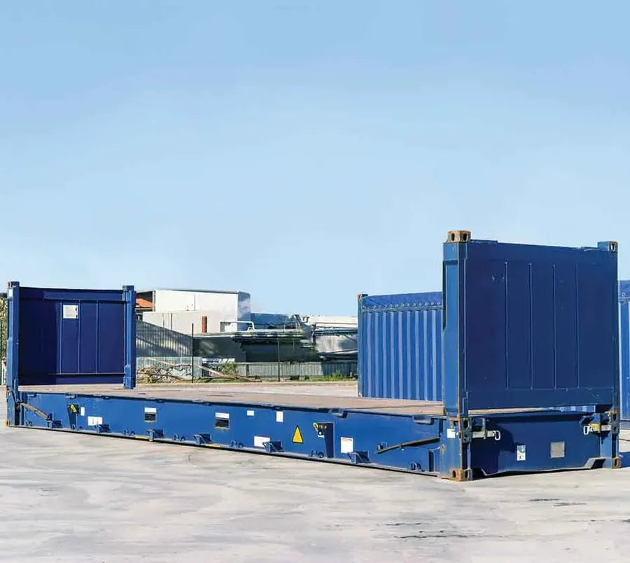 40 Fuß Flat Rack Flat-Rack-Container