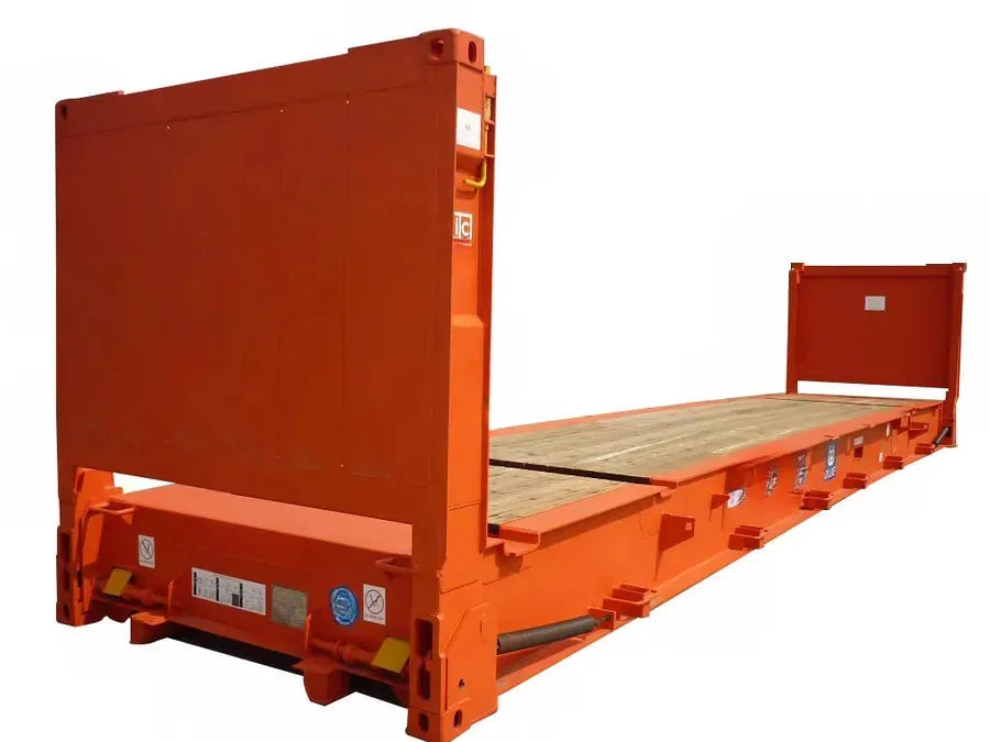 40 Fuß Flat Rack Flat-Rack-Container