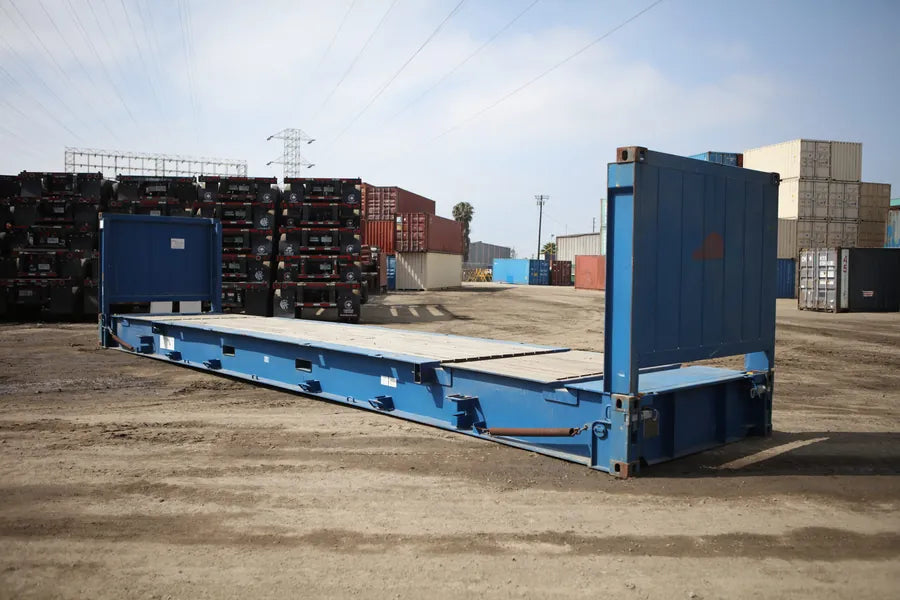 40 Fuß Flat Rack Flat-Rack-Container