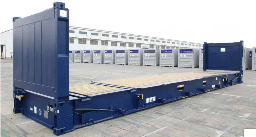 40 Fuß Flat Rack Flat-Rack-Container