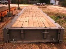 40 Fuß Plattformcontainer