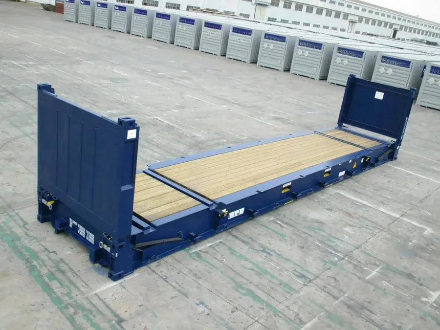 40 Fuß Flat Rack Flat-Rack-Container
