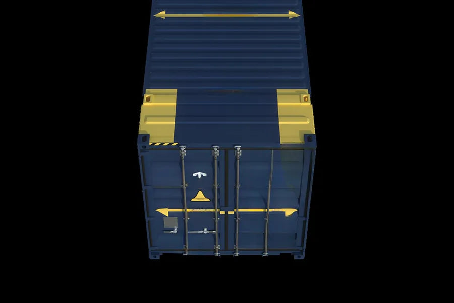 20 Fuß Pallet Wide Seecontainer