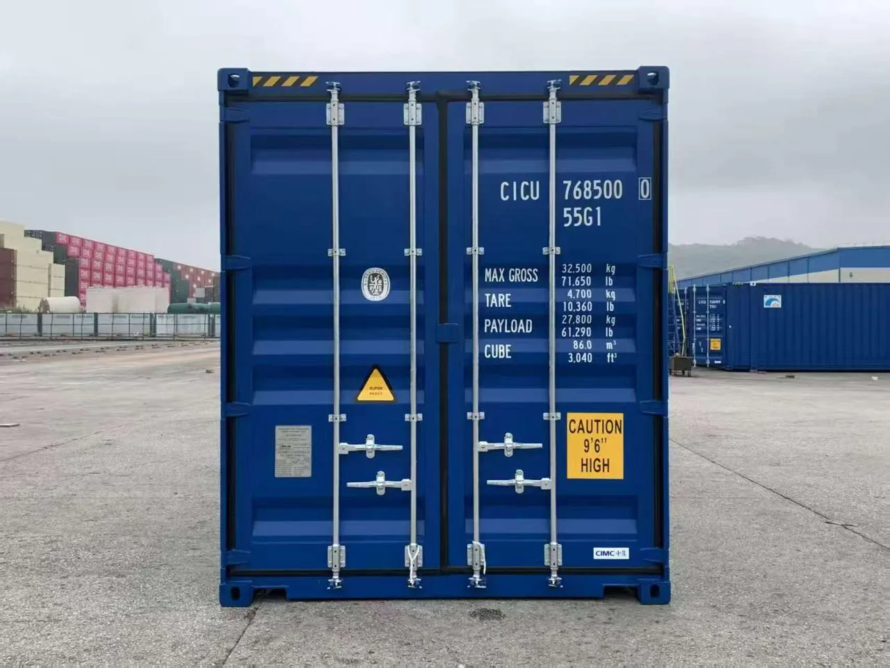 13,5m 45’HC Seecontainer