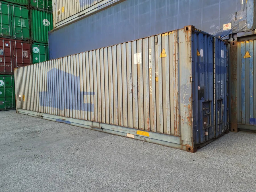 40 Fuß Pallet Wide High Cube Seecontainer